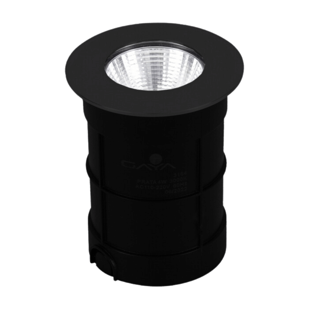 Spot LED Embutir Solo 4W Luz Branca 6000K IP67 Gaya