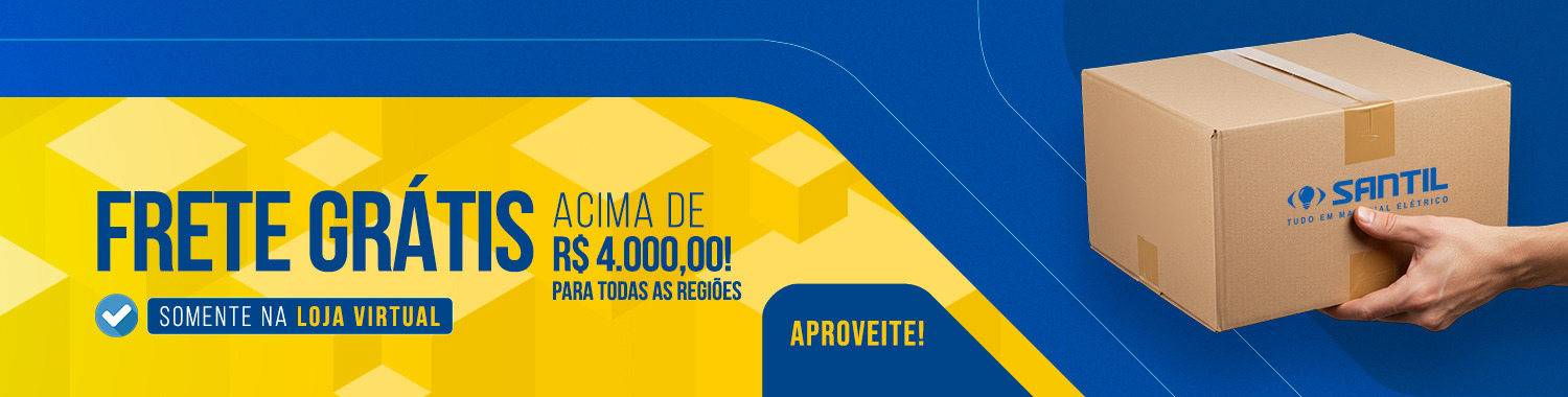 Frete Grátis Acima de 4 Mil
