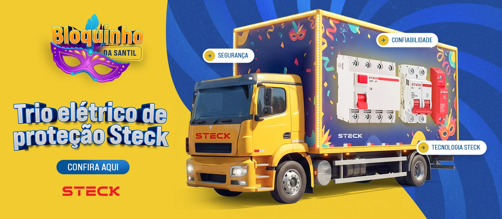 Novo Full Banner Trio Steck