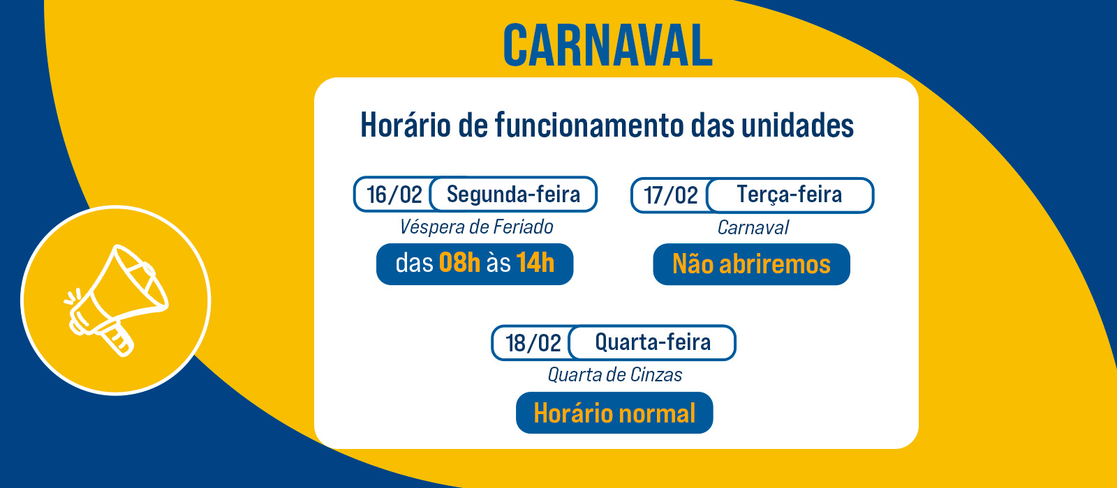 Novo FullBanner Horário Lojas Carnaval