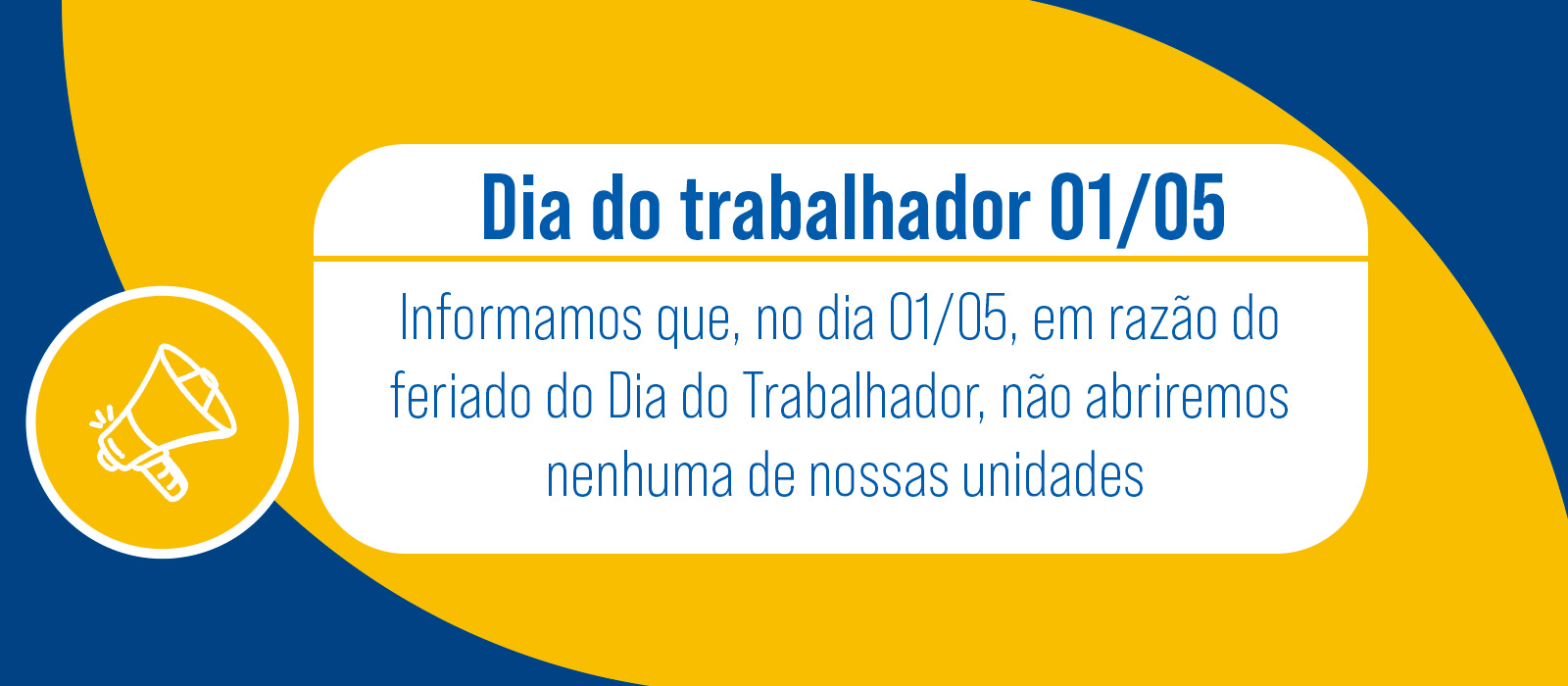 Feriado 01/05
