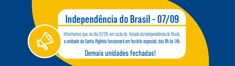 Banner Feriado 7 de Setembro