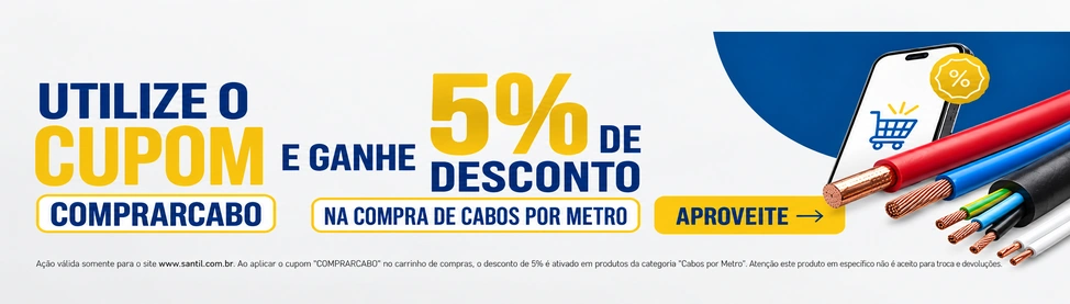Fullbanner 3 - 5% Cupom Cabo por Metro