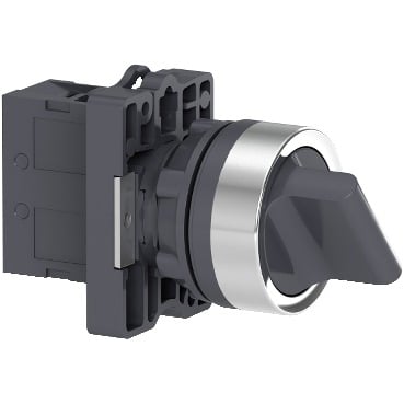 COMUTAC/MANOP CURTA 22MM 2 POSICOES FIXA 1NA - SCHNEIDER