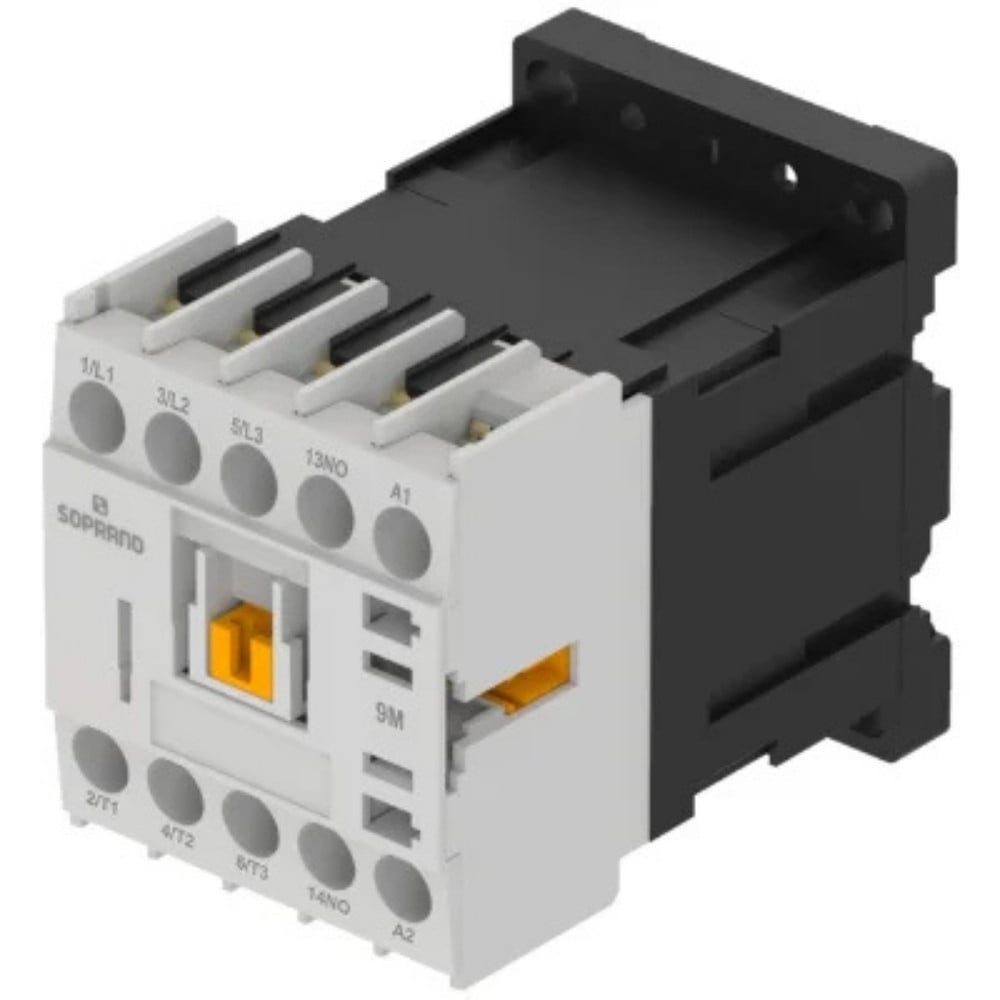 Mini Contator 9A 1NA 220V Soprano