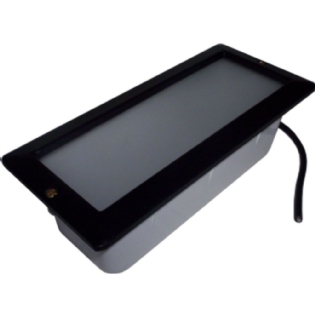 SPOT EMBUTIR PARA 1 LAMPADA E27 PRETO PARA PAREDE SEM GRADE - FM LUSTRES