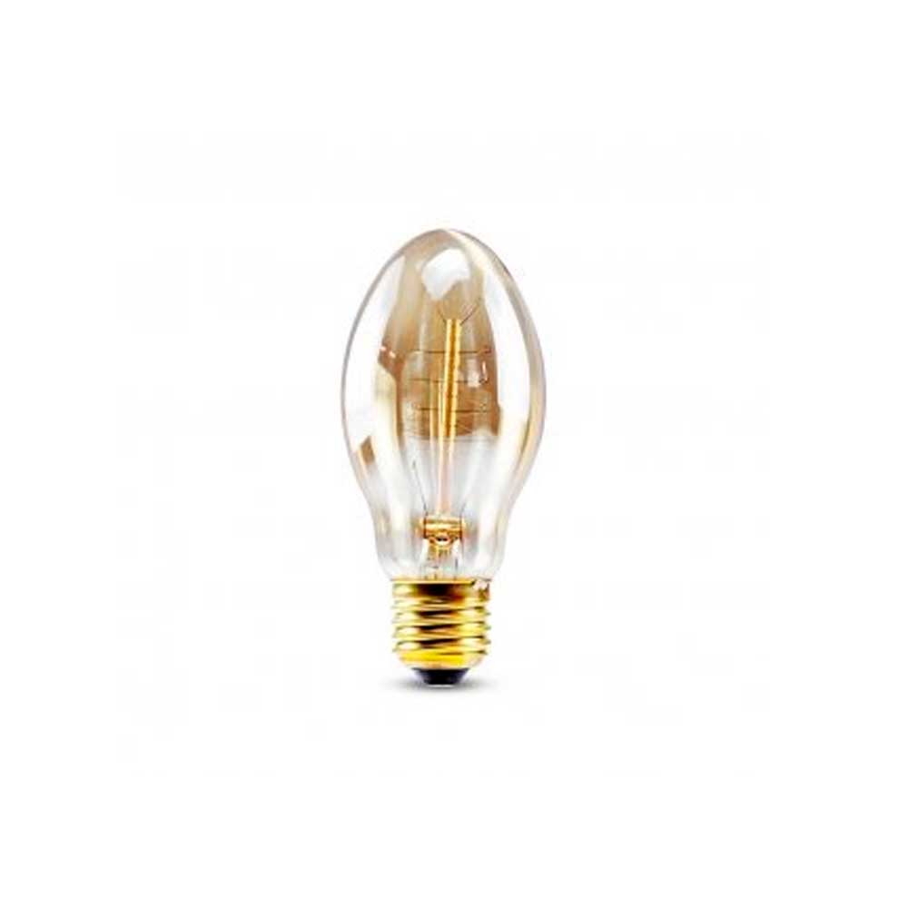 Lampada Filamento Carbono Balao B53 40W 127V Luz Ambar E27 - Galaxy