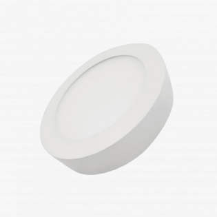 PAINEL LED SOBREPOR REDONDO 36W BIVOLT LUZ AMARELA 4000K - OUROLUX