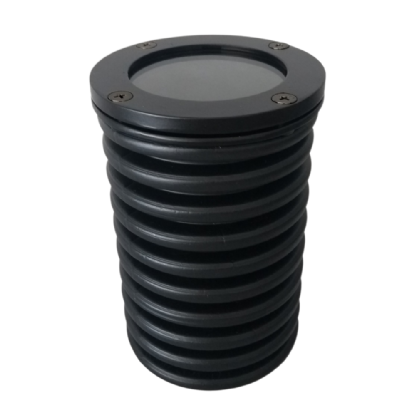 SPOT EMBUTIR SOLO PARA LAMPADA GU10 COM KIT JARDIM PRETO - FM LUSTRES