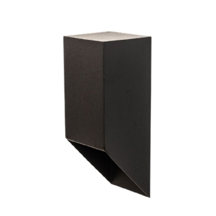 ARANDELA 1 FACHO PARA 1 LAMPADA GU10 ALUMINIO PRETO - IDEAL LUSTRES