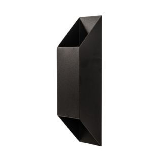ARANDELA 2 FACHOS PARA 2 LAMPADAS GU10 ALUMINIO PRETO - IDEAL LUSTRES