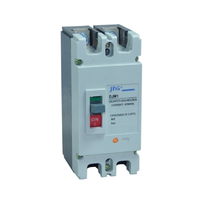 DISJUNTOR CAIXA MOLDADA 2 POLOS FIXO 200A - JNG