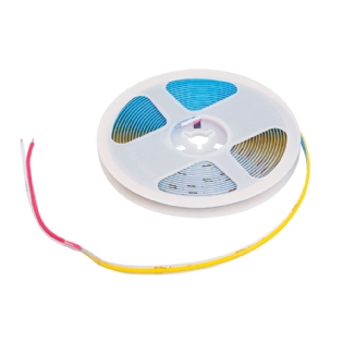 FITA LED COB 9W/METRO 24V LUZ NEUTRA 4000K IP20 ROLO 5 METROS - GAYA