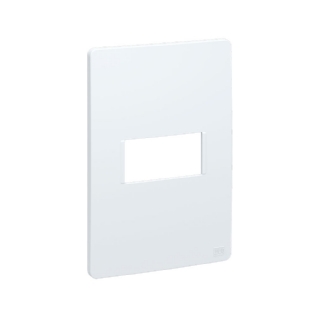 PLACA 4X2 PARA 1 MODULO SEM SUPORTE BRANCO ESATTA - WEG
