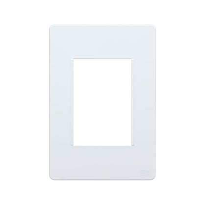 PLACA 4X2 PARA 3 MODULOS SEM SUPORTE BRANCO ESATTA - WEG
