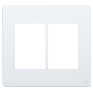 PLACA 4X4 PARA 6 MODULOS SEM SUPORTE BRANCO ESATTA - WEG