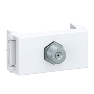 MODULO TOMADA ANTENA TV BRANCO ESATTA - WEG