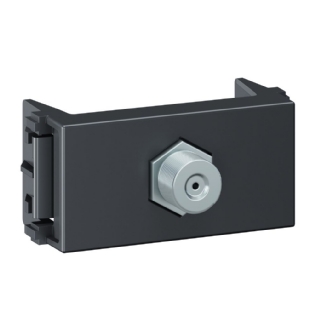 MODULO TOMADA ANTENA TV GRAFITE ESATTA - WEG