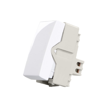 MODULO INTERRUPTOR SIMPLES 10A BRANCO SLEEK PARA CONDULETE - MARGIRIUS