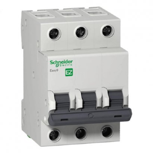DISJUNTOR DIN TRIPOLAR 6A CURVA C - SCHNEIDER ELECTRIC