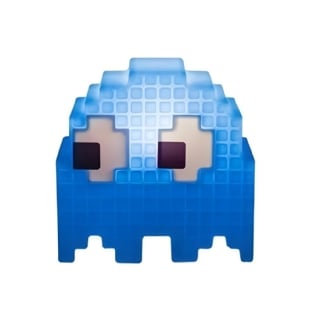 LUMINARIA DE MESA FANTASMINHA PACMAN AZUL PARA 1 LAMPADA E27 - USARE