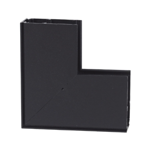 CONECTOR L SOBREPOR MAG PRETO TETO/PAREDE - GAYA