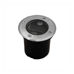 Spot Led Solar Embutir Solo 2W Luz Branca IP65 - Gaya