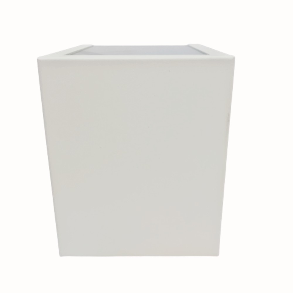 ARANDELA VALENCIA 12,5X10X10 1XG9 TEXTURA BRANCO