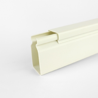 CANALETA LISA 30X50MM COM 2 METROS CREME - DUTOPLAST