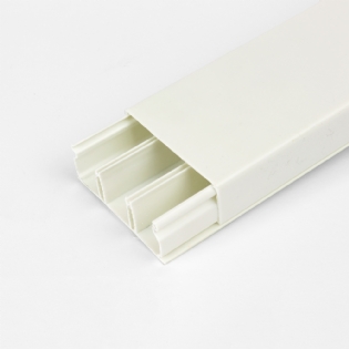 CANALETA SISTEMA X 50X20XMM COM 2 METROS CREME SLIM COM ADESIVO - DUTOPLAST