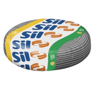 Cabo Flexivel 0,75mm 750v Rolo 200 Metros Cinza - Sil