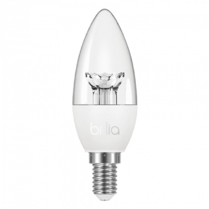 SUPER LED VELA LISA TRANSP 3W BIV 2700K E14 210LM