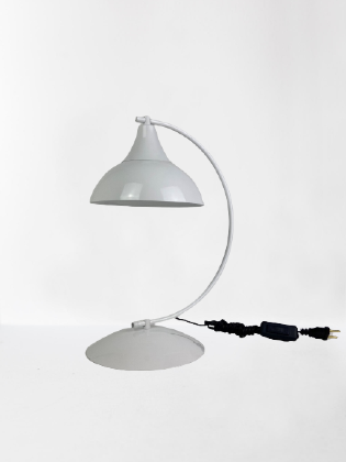 LUMINARIA DE MESA CLASSIC P/1 LAMPADA E27 BRANCA