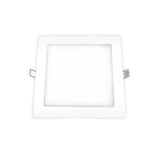 PAINEL LED EMBUTIR 36W BIVOLT LUZ NEUTRA 4000K 2160LM QUADRADO 40CM - OUROLUX