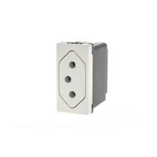 MODULO TOMADA 2P+T 10A 250V BRANCO PB NBR 14136 FM - PIAL PLUS+