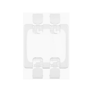 PLACA 4X4 CEGA COM SUPORTE BRANCO POP - PIAL LEGRAND