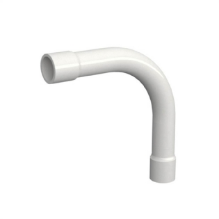 CURVA 90G 1/2 BRANCO CTB-10 - WETZEL