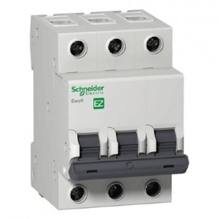 DISJUNTOR DIN TRIPOLAR 4A CURVA C - SCHNEIDER ELECTRIC