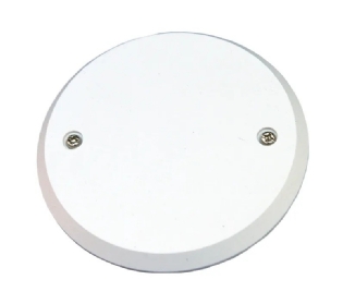 Placa Redonda 3 Cega Branca - Transmobil