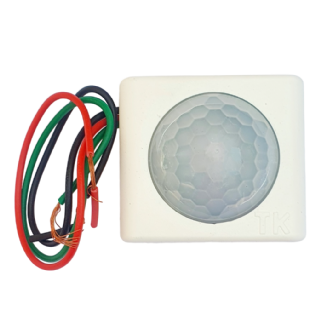 SENSOR DE PRESENCA MINI INFRAVERMELHO C/ FOTOCELULA 360 - TEKTRON