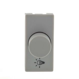 MODULO VARIADOR LUMINOSO ROTATIVO LED BIVOLT CINZA - PIAL PLUS+