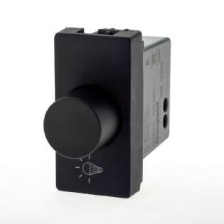 MODULO VARIADOR LUMINOSO ROTATIVO LED BIVOLT PRETO - PIAL PLUS+