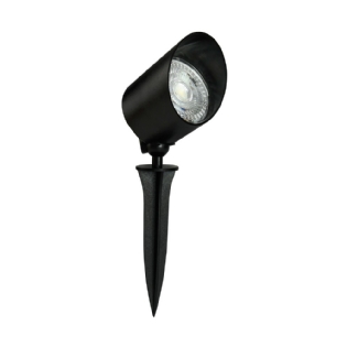 ESPETO LED 7W BIVOLT 3000K IP65 CP PRETO DIRECIONAVEL - LUMINATTI