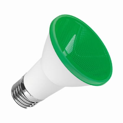 SUPER LED PAR20 6W BIVOLT VERDE IP65 - LUMINATTI