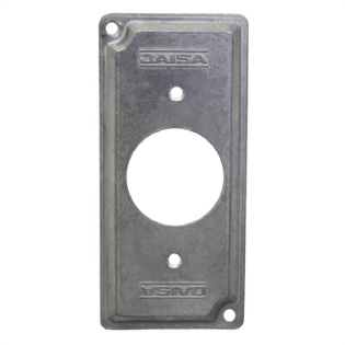 TAMPA PARA CONDULETE 1 PARA 1 POSTO REDONDO - DAISA