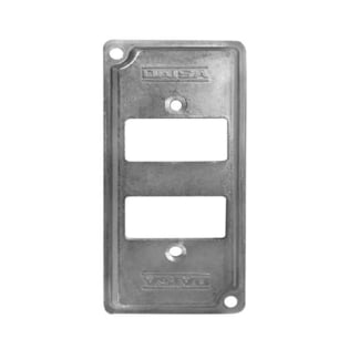 TAMPA PARA CONDULETE 3/4 PARA 2 POSTOS SEPARADO - DAISA