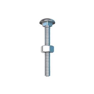 PARAF FRANCES ZB COM PORCA E 1/4X2 COM 5 PECAS - SFORPLAST
