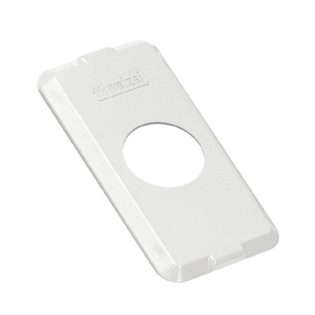 TAMPA PARA CONDULETE 1/2 E 3/4 PARA 1 POSTO REDONDO BRANCO - WETZEL