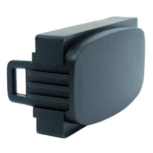 MODULO CEGO EMBUTIR COM 2 PECAS PRETO GRACIA/MAXX - ALUMBRA