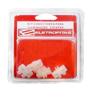 KIT CONECTORES PARA ELETROFITA EF9X2 COM 4 PECAS 1S P/ILUM